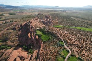 Sand Hollow 15th Rock Aerial